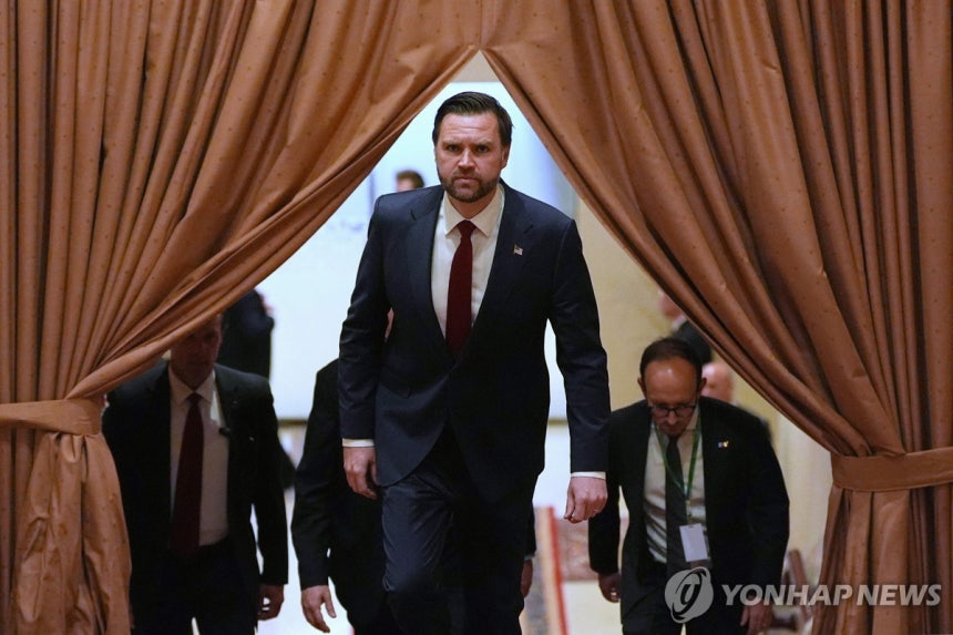 ▲ JD 밴스 미국 부통령.ⓒ연합뉴스.