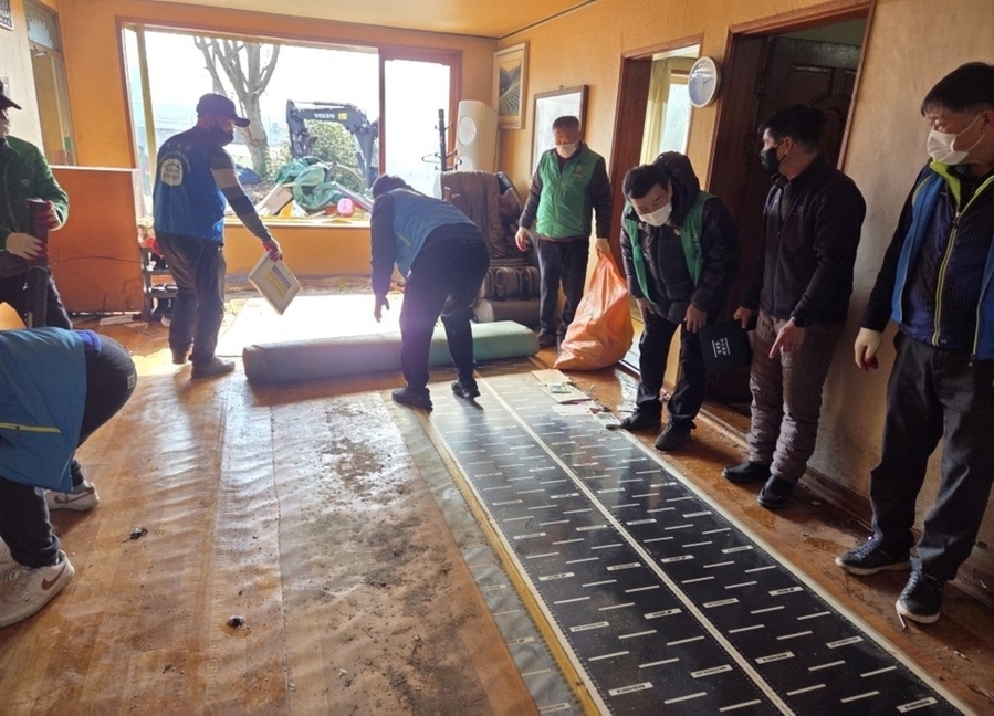 ▲ 취약계층 난방 지원ⓒ전라남도 제공