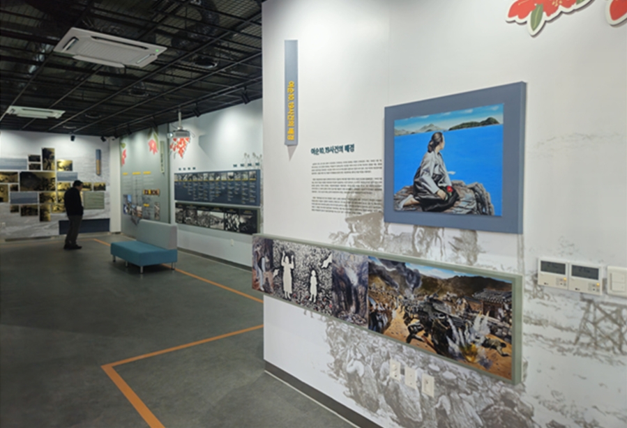 ▲ ‘여순10·19사건 역사관’ 전시관 내부ⓒ여수시 제공