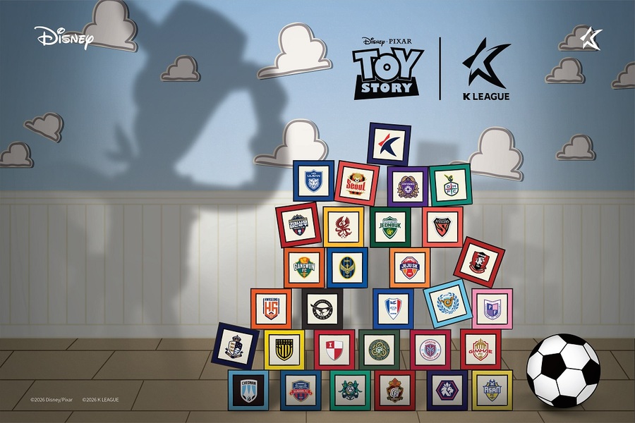 ▲ 축구연맹이 월트디즈니 컴퍼니 코리아와 손잡고 디즈니·픽사의 인기 애니메이션 '토이 스토리' 테마 협업을 진행한다.ⓒ한국프로축구연맹 제공