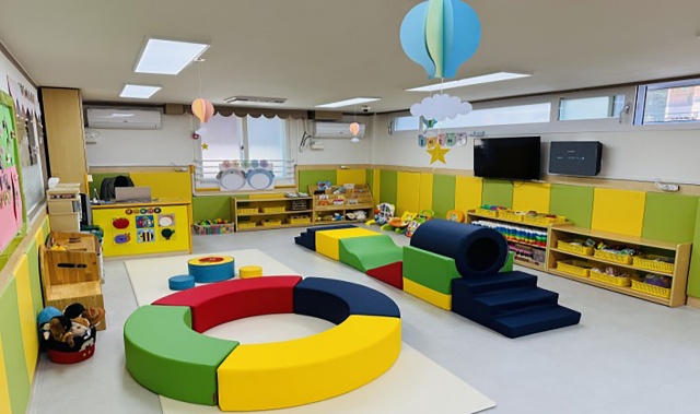 ▲ 해님달님놀이터 은행점 모습. ⓒ성남시 제공