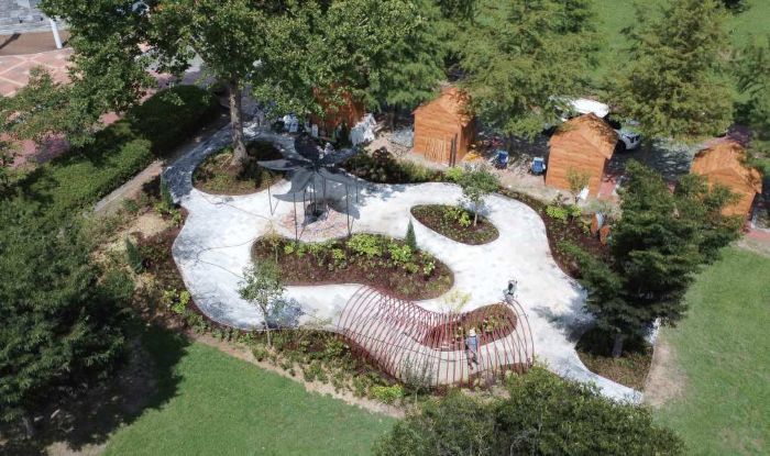 ▲ 지난해 대전에 조성한 정원드림프로젝트 사업 모습.ⓒ당진시