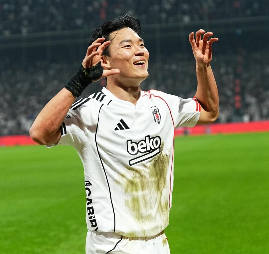 ▲ 최고의 상승세를 가진 베식타시 오현규가 EPL로 이적할 수 있는 가능성이 제기됐다.ⓒ베식타시 제공