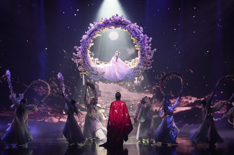 ▲ 뮤지컬 '몽유도원' 공연 사진.ⓒ에이콤