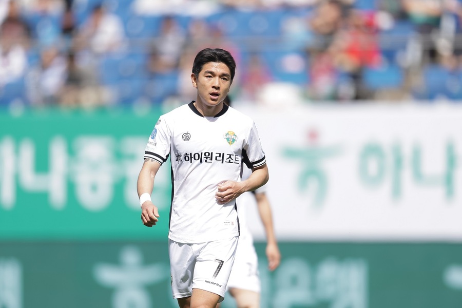 ▲ 대전전에서 결승골을 터뜨린 강원의 김대원이 K리그1 7라운드 MVP에 선정됐다.ⓒ한국프로축구연맹 제공