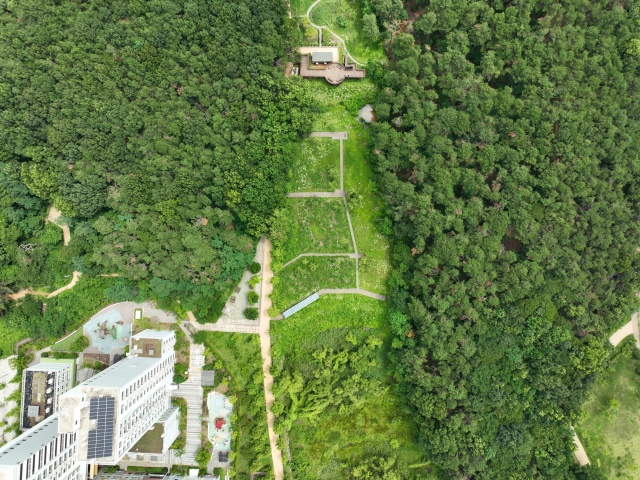 ▲ 동탄 선납숲공원 생태습지 복원 대상지 전경ⓒ화성시 제공