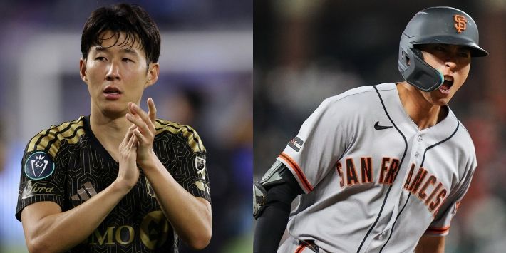 ▲ 손흥민 선수(왼쪽)와 이정후 선수. ⓒ연합뉴스