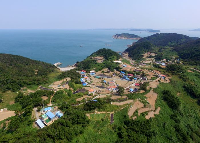 ▲ 행정안전부 ‘섬 지역 특성화 사업’ 2단계 승급 대상지로 최종 확정된 가의도 모습.ⓒ태안군