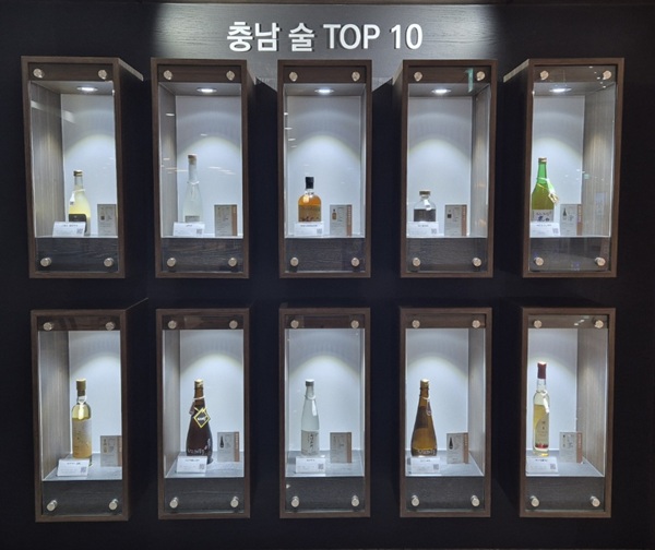 ▲ 2025 충남술 top10 전시 모습.ⓒ충남도