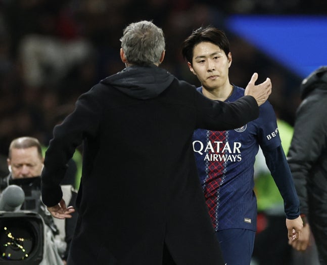 ▲ PSG 이강인이 리버풀과 UCL 8강 2차전에서 결장했다.ⓒ연합뉴스 제공