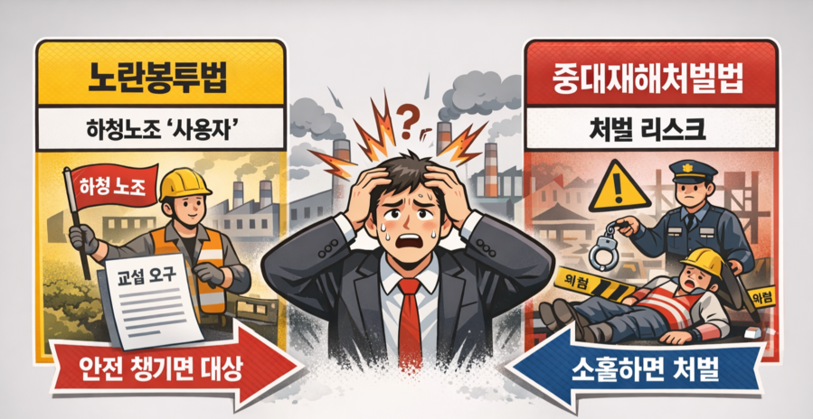 ▲ 사면초가 빠진 기업 이미지 ⓒ챗지피티