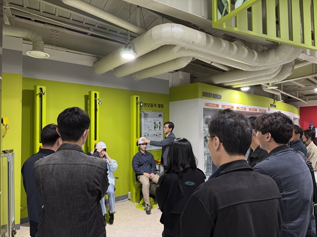 ▲ 한국보훈복지의료공단이 산재예방 안전 활동 전개의 일환으로 14일 제천 안전체험교육장에서 '안전체험의 날' 행사를 진행했다. ⓒ한국보훈복지의료공단