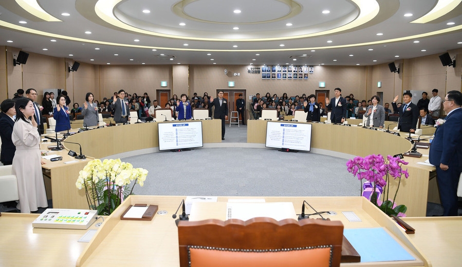 ▲ 광산구의회, ‘개원 35주년’ 기념행사 성료ⓒ광산구의회 제공