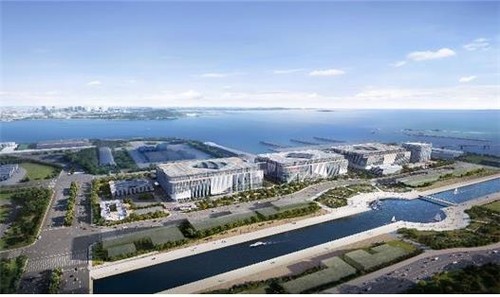 ▲ 롯데바이오로직스 공장 조감도 ⓒ인천경제청 제공