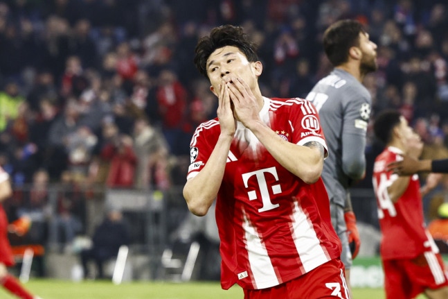 ▲ 바이에른 뮌헨의 김민재가 레알 마드리드와 UCL 8강 2차전에서 결장했다.ⓒ연합뉴스 제공