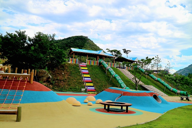 ▲ 무릉별유천지 놀이터. ⓒ동해시