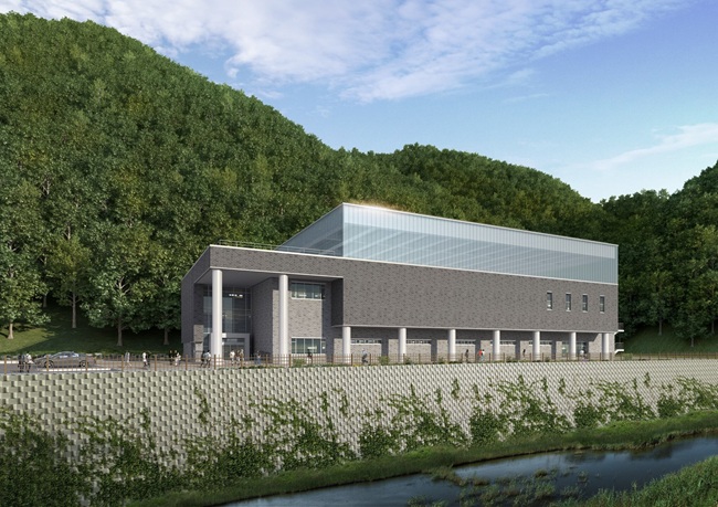 ▲ 청정고원 스포츠센터 조감도. ⓒ태백시