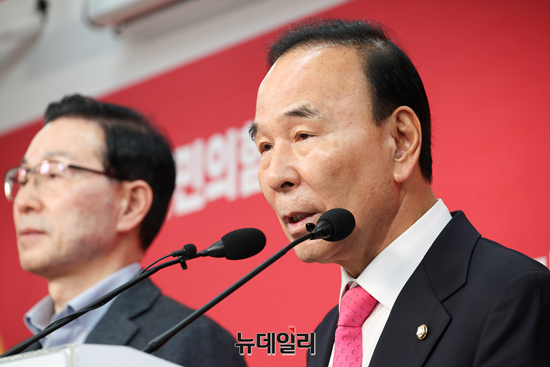 ▲ 박덕흠 국민의힘 공천관리위원장. ⓒ서성진 기자