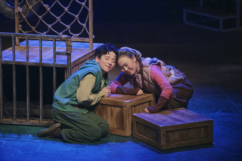 ▲ 접근성 높은 연극 '해리엇' 공연 장면ⓒ강동문화재단