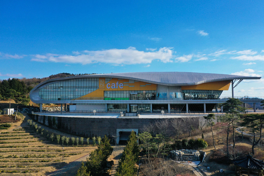 ▲ 보성군 봇재 ‘그린다향’, 한국소비자산업평가 우수업체 선정ⓒ보성군 봇재 전경