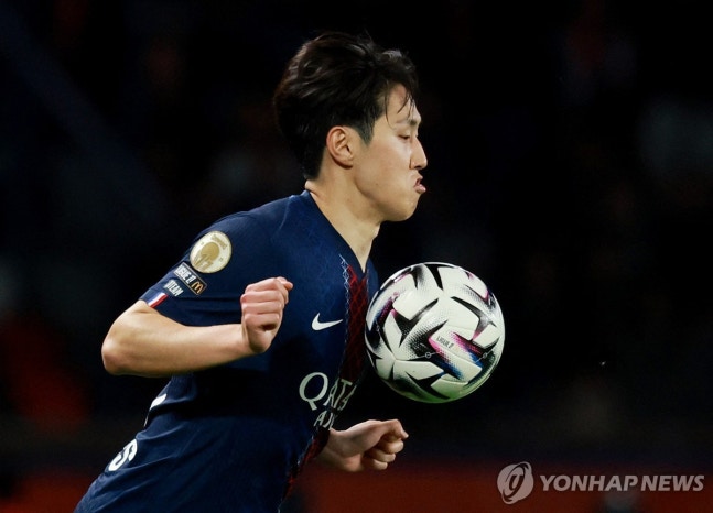▲ 이강인이 교체출전했고, PSG는 리옹에 1-2로 무릎을 꿇었다.ⓒ연합뉴스 제공