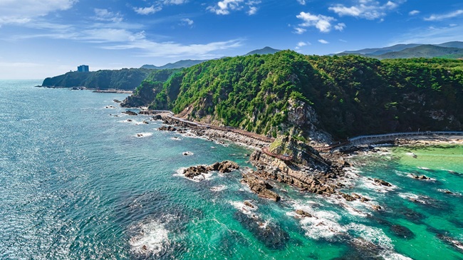 ▲ 정동-심곡 바다부채길. ⓒ강릉시