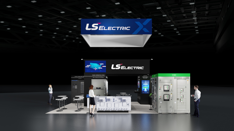 ▲ LS일렉트릭 데이터센터월드 2026 전시 부스 조감도 ⓒLS일렉트릭