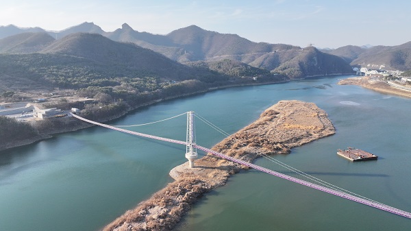 ▲ 단양군 시루섬 생태탐방교