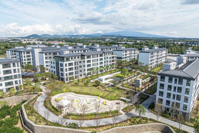 ▲ 한화포레나 제주에듀시티 전경. ⓒ한화 건설부문