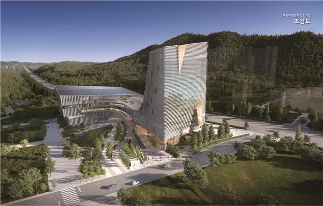 ▲ 인천 서구 루원복합청사 조감도.ⓒ인천시 제공