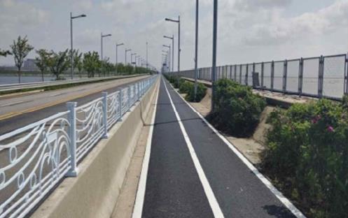 ▲ 인천시 영종도 해안남로 자전거도로 ⓒ인천 중구 제공