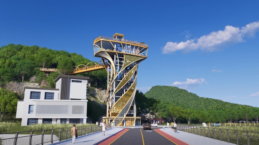 ▲ 석화산 둘레길 전망타워 조감도ⓒ