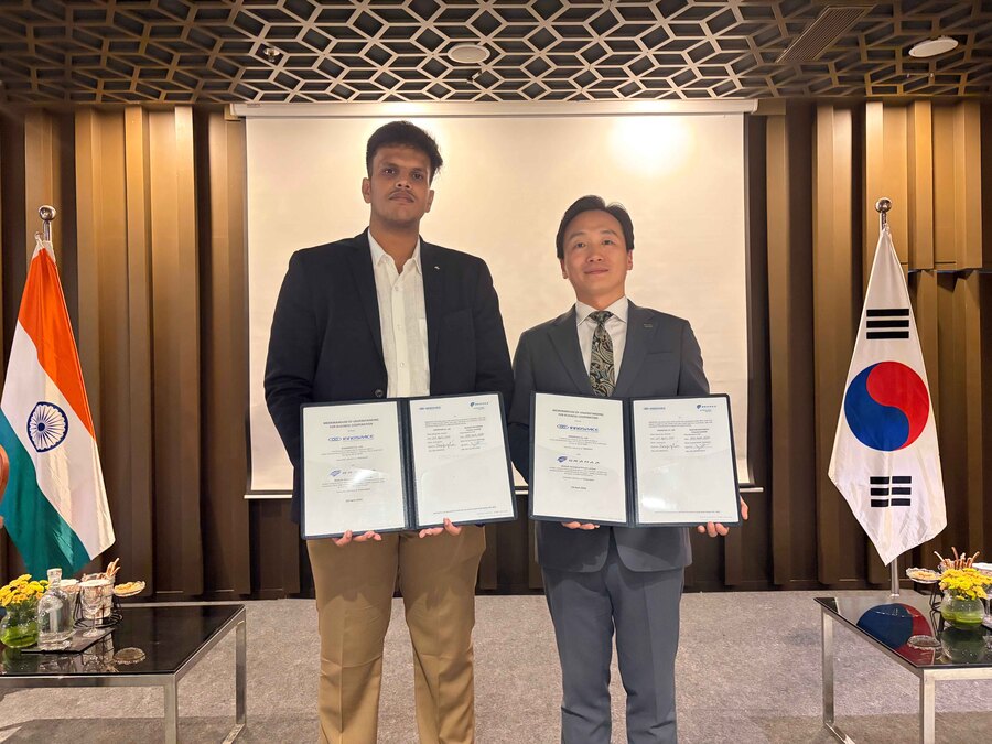 ▲ 이노스페이스가 인도 위성사 ‘그라하 스페이스’와 다중 발사 서비스 협력을 위한 양해각서를 체결했다. ⓒ이노스페이스