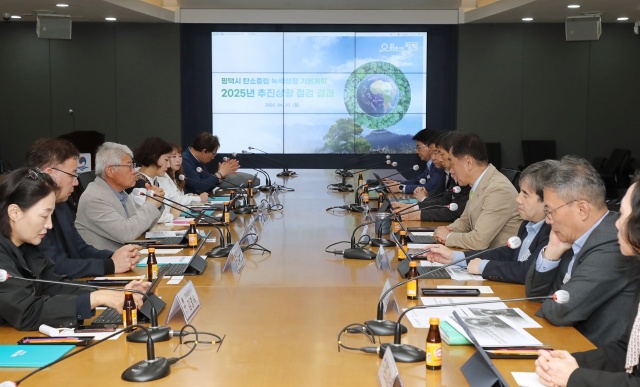 ▲ 2050 탄소중립 녹색성장위원회 출범ⓒ평택시 제공