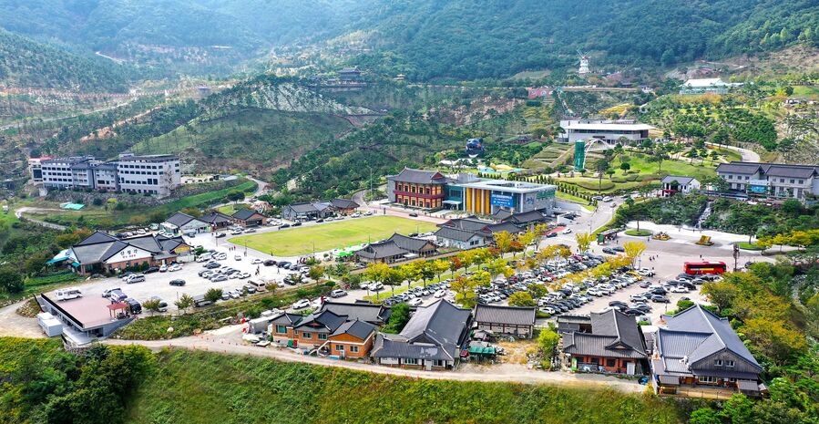 ▲ 산청 동의보감촌 전경ⓒ산청군