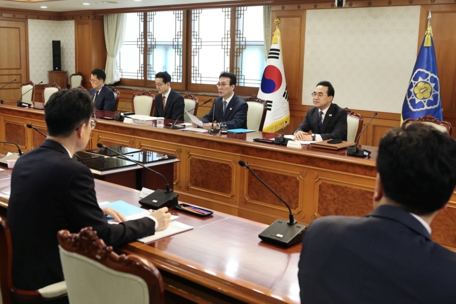 ▲ 전남광주통합특별시 출범 준비상황 점검회의(출처 국무조정실 국무총리비서실)ⓒ전라남도 제공