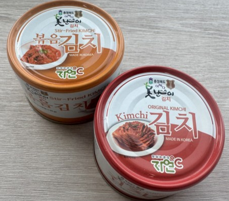 ▲ 어쩌다 못난이 김치(캔김치).ⓒ충북기업진흥원 제공