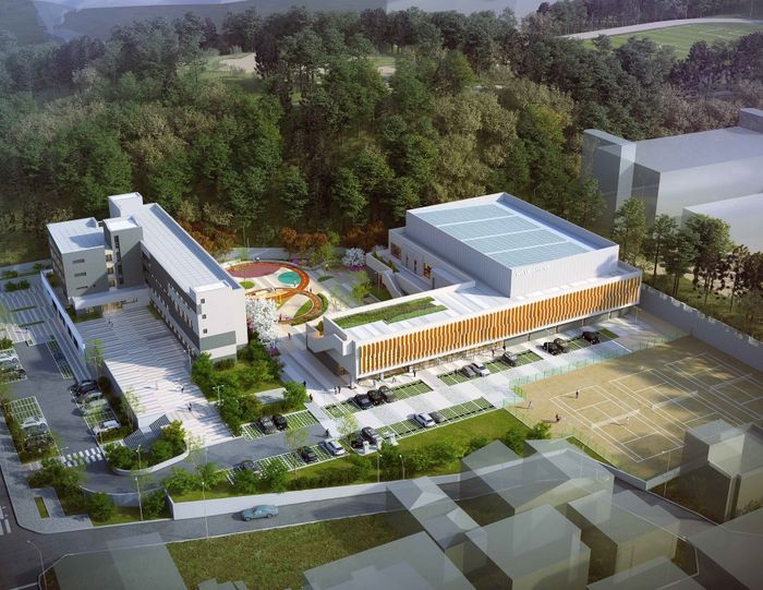 ▲ 인천시 문학동에 건립될 장창선 체육관 조감도 ⓒ인천시 제공