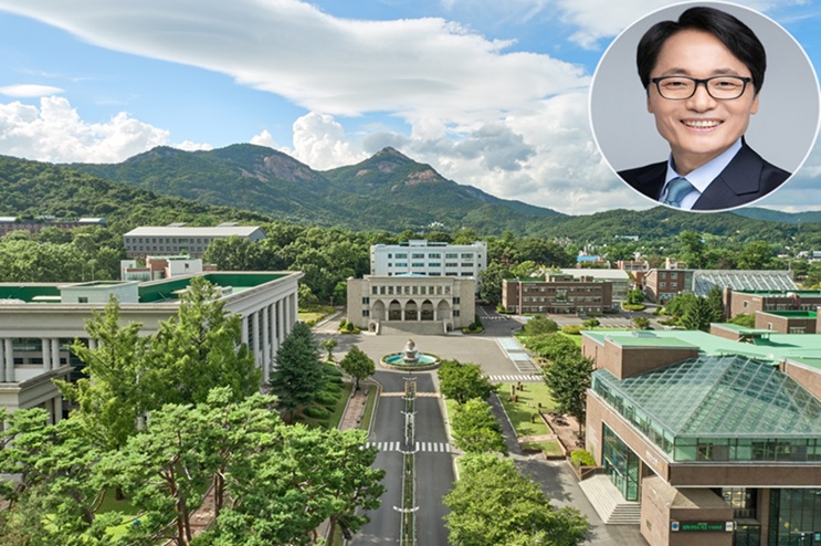 ▲ 삼육대학교 전경. 우측 상단은 제해종 총장.ⓒ삼육대