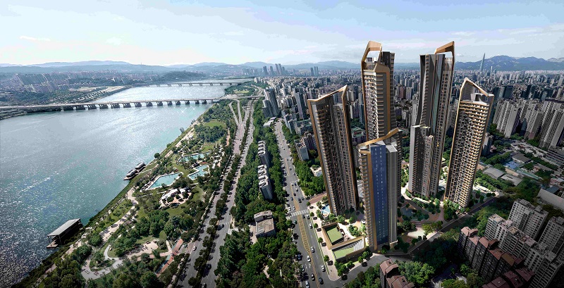 ▲ 래미안 일루체라 조감도.ⓒ삼성물산 건설부문