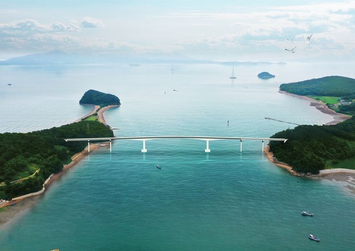 ▲ 인천시 강화군 서도면 주문도~아차도 연도교 조감도 ⓒ 강화군 제공