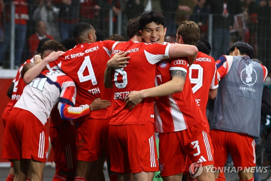 ▲ 김민재의 바이에른 뮌헨이 유럽 최초 3회 트레블에 도전하고 있다.ⓒ연합뉴스 제공