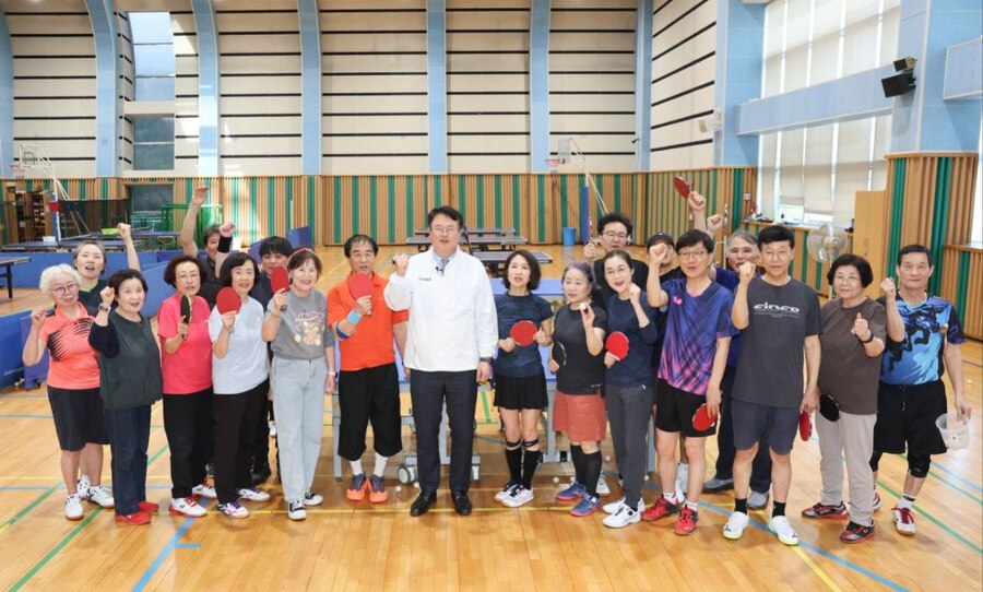 ▲ 문체부 김대현 제2차관은 23일 종로문화체육센터를 방문해 '모두가 즐기는 스포츠' 참여 잇기 캠페인의 시작을 알리고 체육 분야 민생 현장을 점검한다.ⓒ문화체육관광부 제공