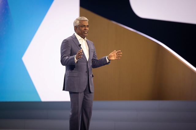 ▲ 기조연설 중인 토마스 쿠리안 구글 클라우드 CEO.ⓒ구글 클라우드