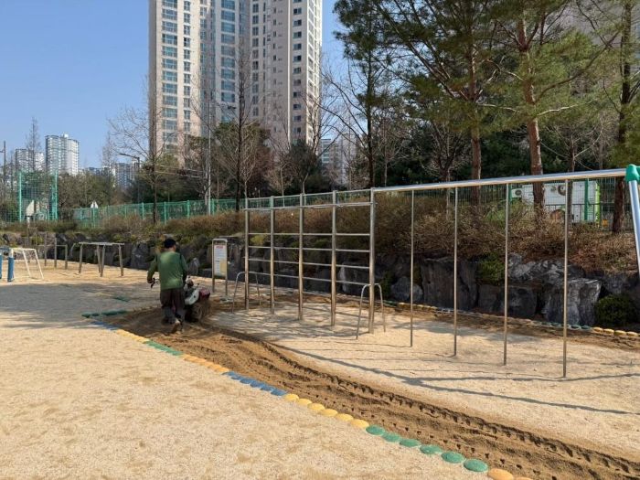 ▲ 어린이 모래놀이터 모습.ⓒ세종교육청