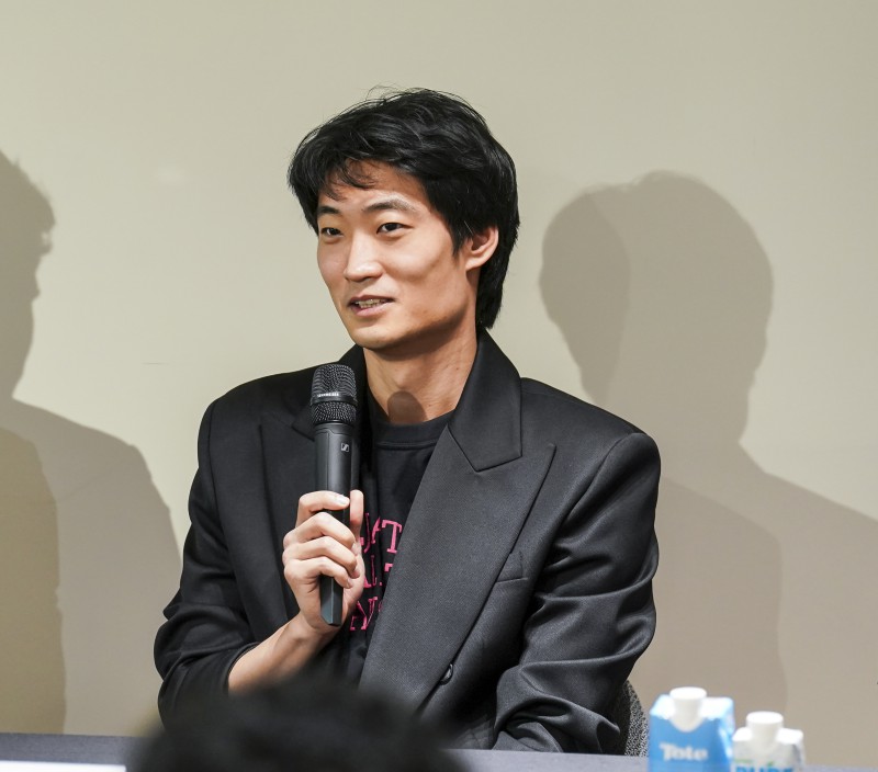 ▲ 발레리노 김기민이 22일 서울 강남구 GS아트센터에서 열린 'BBL 내한공연 기자간담회'에 참석해 취재진의 질문에 답하고 있다.ⓒ인아츠프로덕션