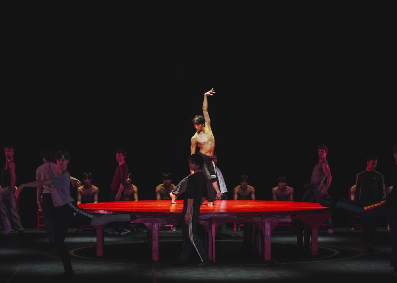 ▲ 22일 서울 역삼동 GS아트센터에서 진행된 '볼레로' 리허설.ⓒ인아츠프로덕션