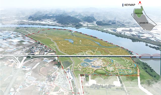 ▲ 부여 국가정원 조감도.ⓒ부여군