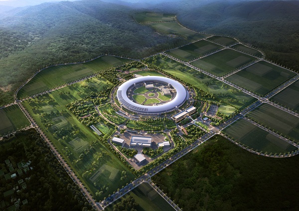 ▲ 청주 오창 방사광가속기 예상 조감도.ⓒ청주시청 제공