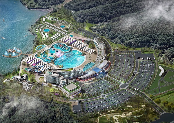 ▲ 청주 오창에 들어설 '청주 아마존 아쿠아파크'조감도.ⓒ청주시청 제공